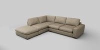 Large Open End Corner Chaise - Left Hand