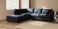 Large Open End Corner Chaise - Left Hand