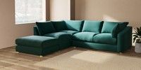 Large Open End Corner Chaise - Left Hand