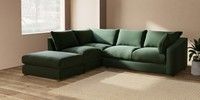 Large Open End Corner Chaise - Left Hand