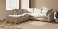 Large Open End Corner Chaise - Left Hand