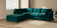 Large Open End Corner Chaise - Left Hand