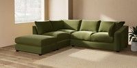 Large Open End Corner Chaise - Left Hand