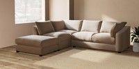 Large Open End Corner Chaise - Left Hand