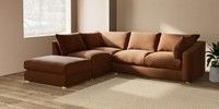 Large Open End Corner Chaise - Left Hand