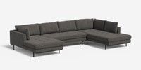 Large U-Shaped Corner Sofa