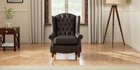 Enderby Buttoned Leather by Laura Ashley