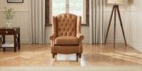 Enderby Buttoned Leather by Laura Ashley