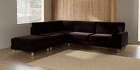 Large Open End Corner Chaise - Left Hand