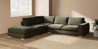 Large Open End Corner Chaise - Left Hand