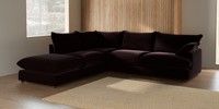 Large Open End Corner Chaise - Left Hand