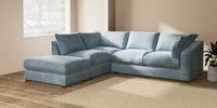 Large Open End Corner Chaise - Left Hand