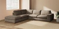 Large Open End Corner Chaise - Left Hand