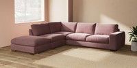 Large Open End Corner Chaise - Left Hand
