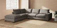 Large Open End Corner Chaise - Left Hand