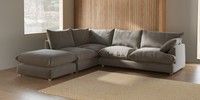 Large Open End Corner Chaise - Left Hand