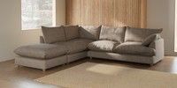 Large Open End Corner Chaise - Left Hand