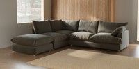 Large Open End Corner Chaise - Left Hand