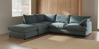 Large Open End Corner Chaise - Left Hand