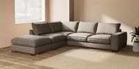 Large Open End Corner Chaise - Left Hand