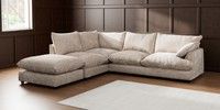 Large Open End Corner Chaise - Left Hand