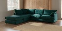 Large Open End Corner Chaise - Left Hand