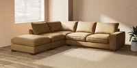 Large Open End Corner Chaise - Left Hand