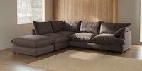 Large Open End Corner Chaise - Left Hand