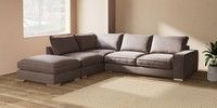 Large Open End Corner Chaise - Left Hand