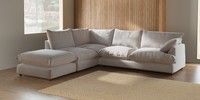 Large Open End Corner Chaise - Left Hand