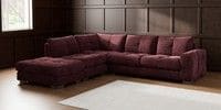 Large Open End Corner Chaise - Left Hand