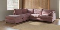 Large Open End Corner Chaise - Left Hand