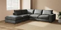 Large Open End Corner Chaise - Left Hand