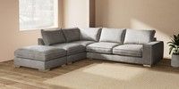 Large Open End Corner Chaise - Left Hand