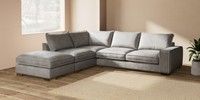 Large Open End Corner Chaise - Left Hand