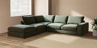 Large Open End Corner Chaise - Left Hand