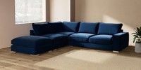 Large Open End Corner Chaise - Left Hand