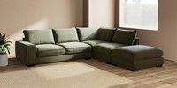 Large Open End Corner Chaise - Right Hand