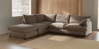 Large Open End Corner Chaise - Left Hand