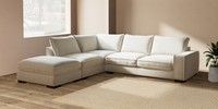 Large Open End Corner Chaise - Left Hand