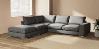Large Open End Corner Chaise - Left Hand