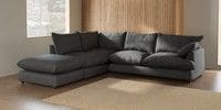 Large Open End Corner Chaise - Left Hand