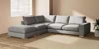 Large Open End Corner Chaise - Left Hand