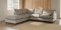 Large Open End Corner Chaise - Left Hand