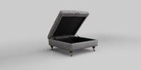 Extra Large Storage Footstool