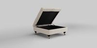 Extra Large Storage Footstool
