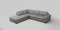 Large Open End Corner Chaise - Left Hand