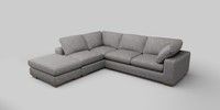Large Open End Corner Chaise - Left Hand