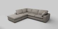 Large Open End Corner Chaise - Left Hand