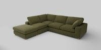 Large Open End Corner Chaise - Left Hand